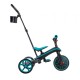 Tricicleta Globber Explorer 4 in 1 pliabila culoare turquoise