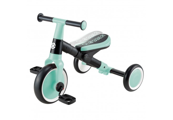 Tricicleta Globber 2 in 1 culoare verde pal