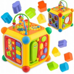 Cub educational cu blocuri sunete si diverse activitati Ricokids RK-747