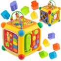 Cub educational cu blocuri sunete si diverse activitati Ricokids RK-747