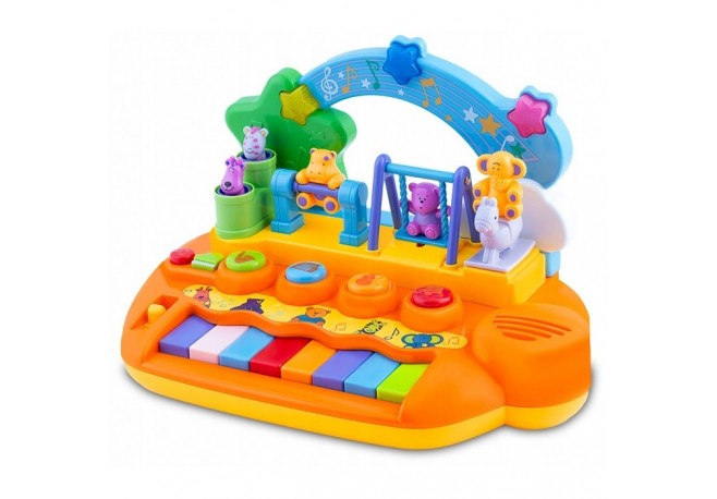 Jucarie educativa cu pian si lumini Ricokids RK-749