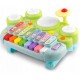Jucarie educativa cu xilofon pian tobe si lumini Ricokids RK-751