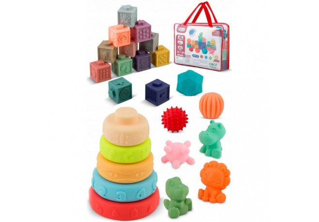 Jucarie pentru baie cu diverse forme Ricokids RK-756