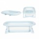 Cadita de baie cu dop de scurgere Ecotoys HA-B37 - Gri
