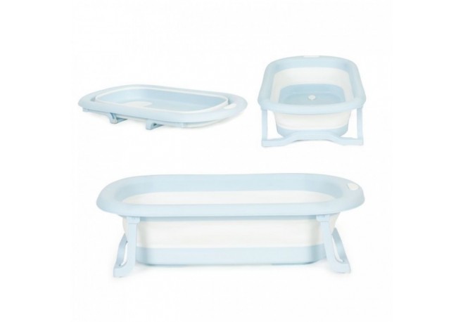 Cadita de baie cu dop de scurgere Ecotoys HA-B37 - Gri