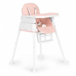 Scaun de masa 3 in 1 pentru copii Ecotoys HA-009 - Roz