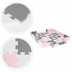 Salteluta de joaca tip puzzle cu pereti 25 elemente Ecotoys ECOEVA011