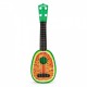 Chitara ukulele pentru copii cu 4 corzi Ecotoys MJ030 - Pepene