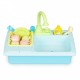 Chiuveta pentru copii cu 12 accesorii incluse Ecotoys HC485048