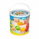 Set de fructe si legume din lemn 13 elemente Ecotoys HC517244