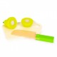 Set de fructe si legume din lemn 13 elemente Ecotoys HC517244