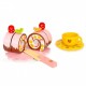 Cutie cu dulciuri si accesorii din lemn 29 elemente Ecotoys HC601926