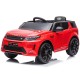 Masinuta electrica Chipolino SUV Land Rover Discovery cu scaun din piele si roti EVA red