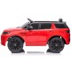 Masinuta electrica Chipolino SUV Land Rover Discovery cu scaun din piele si roti EVA red