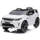 Masinuta electrica Chipolino SUV Land Rover Discovery cu scaun din piele si roti EVA white