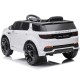Masinuta electrica Chipolino SUV Land Rover Discovery cu scaun din piele si roti EVA white