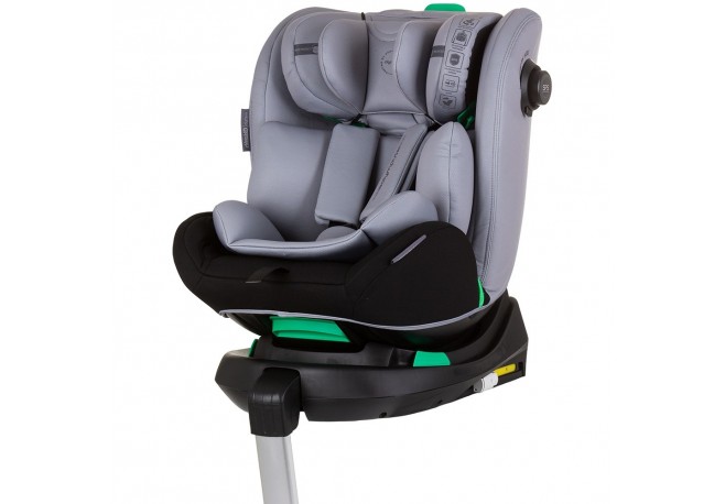 Scaun auto Chipolino Olympus I-Size 40-150 cm ash grey cu sistem Isofix