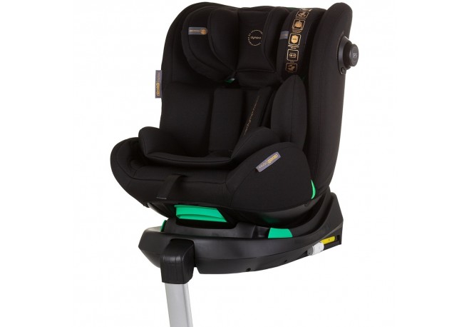 Scaun auto Chipolino Olympus I-Size 40-150 cm obsidian cu sistem Isofix