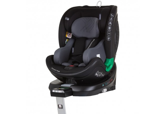 Scaun auto Chipolino Maximus I-Size 40-150 cm obsidian cu sistem Isofix