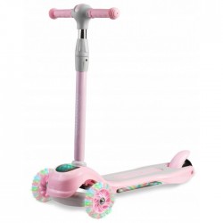 Trotineta cu roti cu LED Ricokids Piko 765001 - Roz - Resigilat