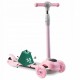 Trotineta cu roti cu LED Ricokids Piko 765001 - Roz - Resigilat