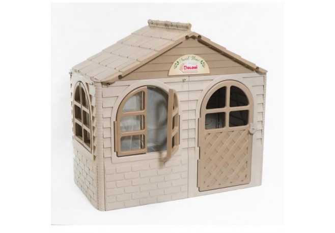 Casuta de joaca MyKids 02550/S01eco - Beige Brown - Small
