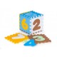 Salteluta de joaca tip puzzle cu pereti 25 elemente Ecotoys 3255 - Multicolor
