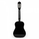Chitara din lemn pentru copii cu 6 corzi Ecotoys HX18022-30 76 X 28 cm - Negru