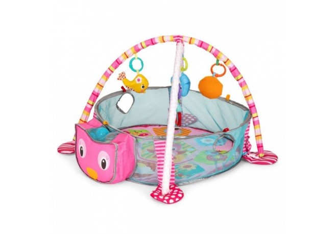 Salteluta de joaca cu bile si jucarii Ecotoys 88970