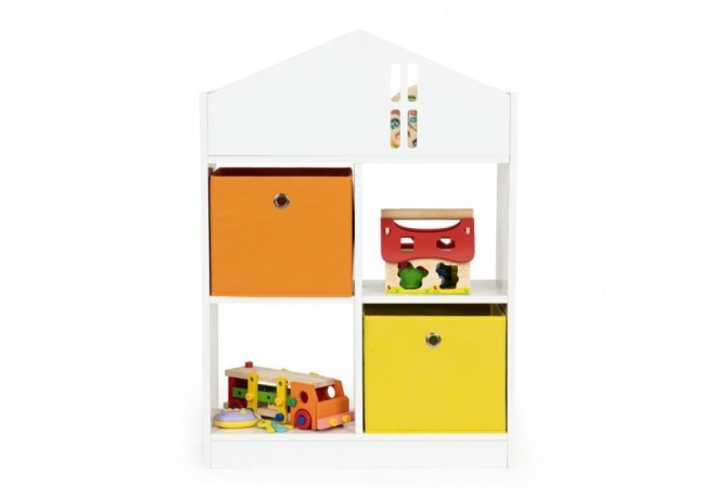 Organizator pentru jucariile copiilor in forma de casuta Ecotoys ZKB-3