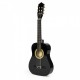 Chitara din lemn pentru copii cu 6 corzi Ecotoys HX18026-34 86 X 31 cm - Negru