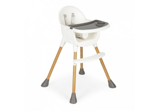 Scaun de masa pentru copii Ecotoys HA-042 - Alb