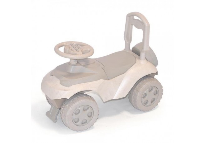 Masinuta de impins MyKids Music 0142/02eco Beige-Brown