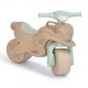 Motocicleta de impins MyKids Racing 0139/01 eco Beige-Turquoise