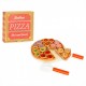 Jucarie interactiva din lemn sub forma de pizza 27 elemente Ecotoys TL733030