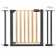 Poarta de siguranta 74-105 cm Kidwell Trasti - Negru