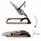Balansoar pentru copii Kidwell Laro - Wooden Grey