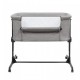Patut cu laterala deschizabila Kidwell Snuzzy - Light Grey