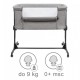 Patut cu laterala deschizabila Kidwell Snuzzy - Light Grey