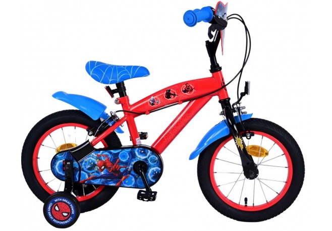 Bicicleta E&L Spiderman FW 14''