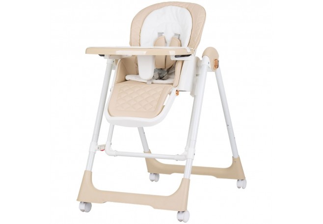 Scaun de masa Chipolino Milk Shake 2 in 1 beige