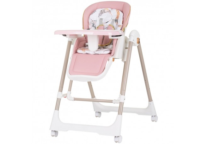 Scaun de masa Chipolino Milk Shake 2 in 1 flamingo