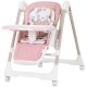 Scaun de masa Chipolino Milk Shake 2 in 1 flamingo