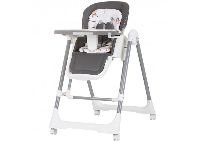 Scaun de masa Chipolino Milk Shake 2 in 1 ash grey