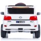 Masinuta electrica Chipolino SUV Police Patrol cu scaun din piele white