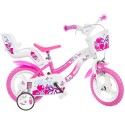 Bicicleta copii Dino Bikes 12 Flappy roz