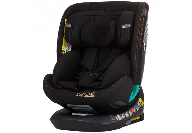 Scaun auto Chipolino Supreme I-Size 40-150 cm cu sistem Isofix obsidian