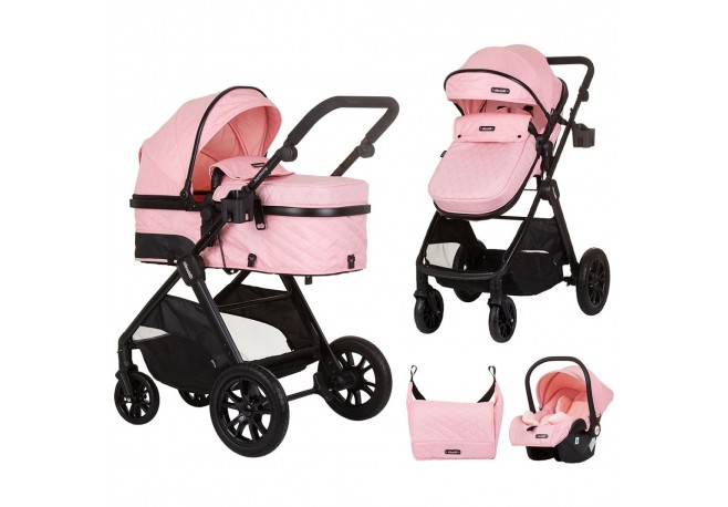 Carucior Chipolino Harmony 3 in 1 flamingo
