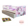 Pat copii junior Unicorn sertar