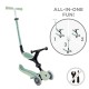 Trotineta Globber Go-Up 4 in 1 Active  ECOLOGIC verde fistic